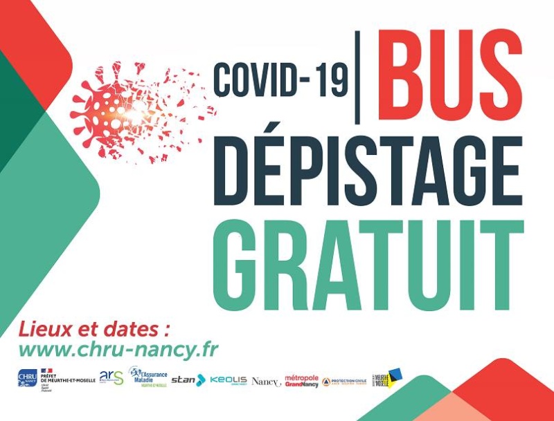 Des bus de dépistage covid19 gratuits !